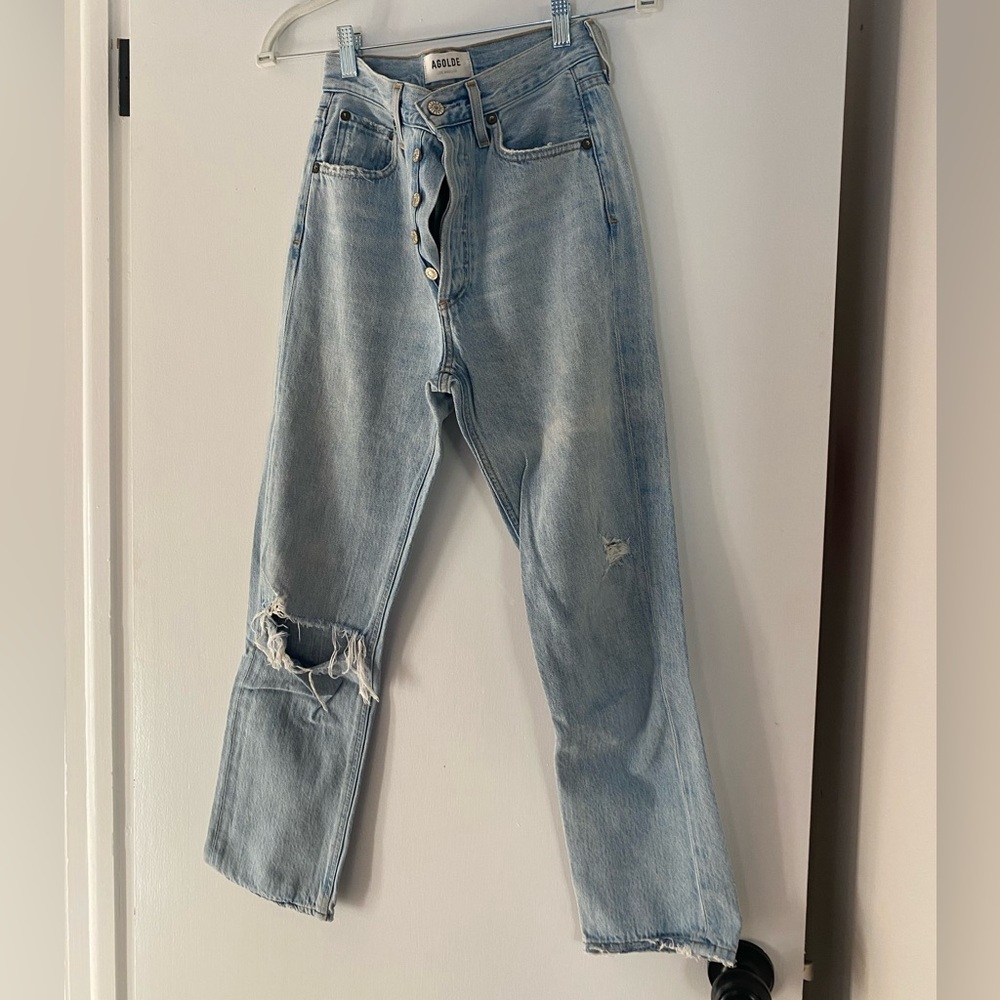 AGOLDE Riley Cropped Jean